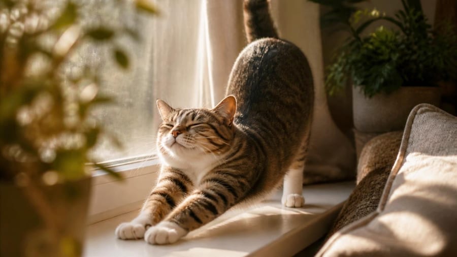 6 tests simples pour évaluer le bonheur de son chat !