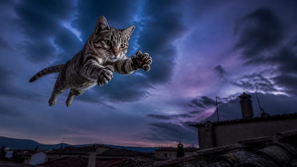 7 choses les plus improbables que votre chat est capable de faire !