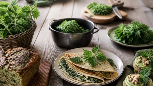 L'atelier créatif du 28 mai 2026 : 3 recettes aux orties pour l'apéro, le repas et le goûter