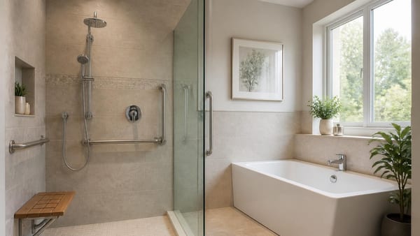 Transformer sa salle de bain n'exige pas toujours de gros travaux. Des aménagements intelligents offrent sécurité et …