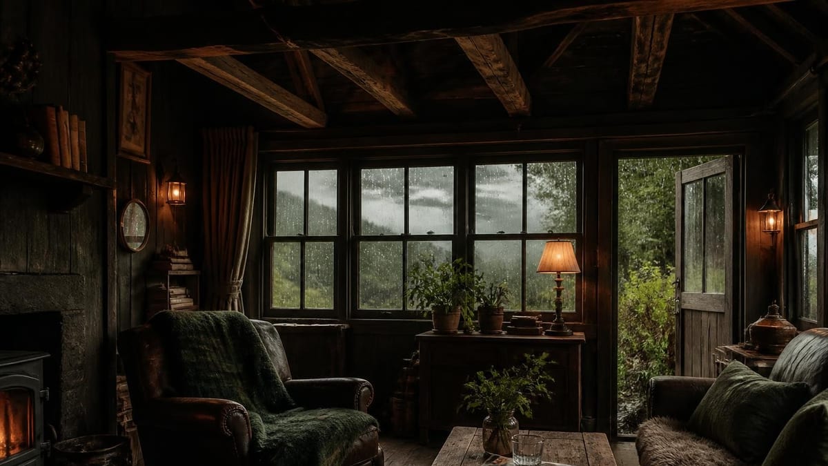 Plongée dans l'esthétique des refuges forestiers britanniques qui réinventent la sobriété rustique grâce au bois brut