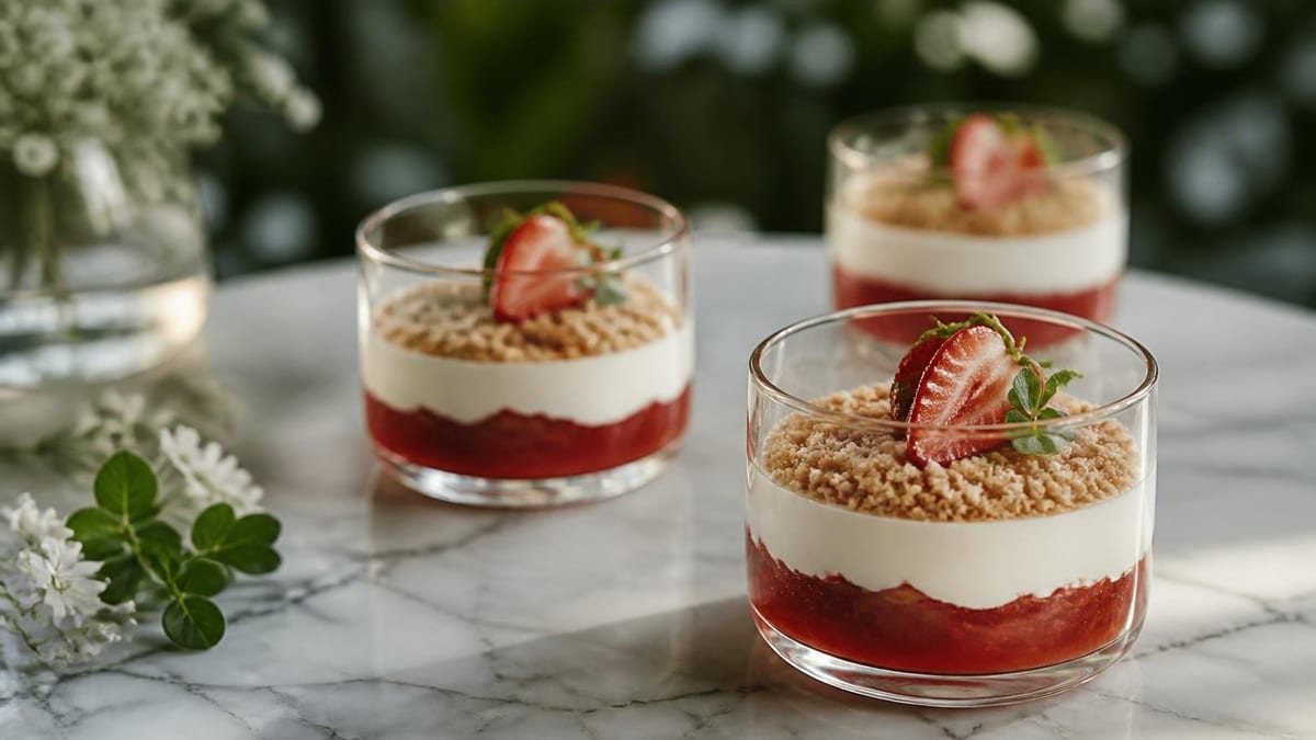 Un dessert élégant et rapide qui impressionne sans effort : découvrez comment assembler des verrines spectaculaires e