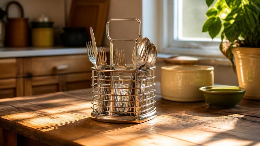 "Il trônait sur toutes les tables dans les années 90 : aujourd’hui, ce porte-couverts vintage peut valoir j