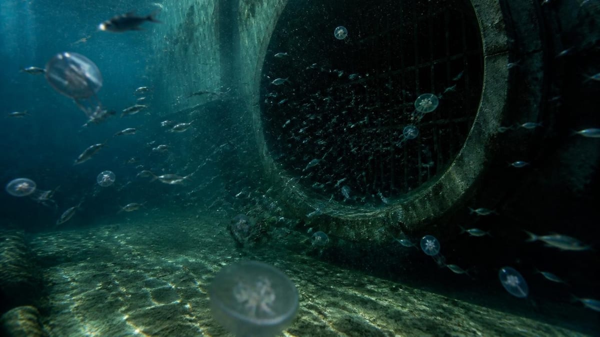 Les systèmes de refroidissement des réacteurs aspirent massivement la vie aquatique. Un bilan écologique méconnu du p