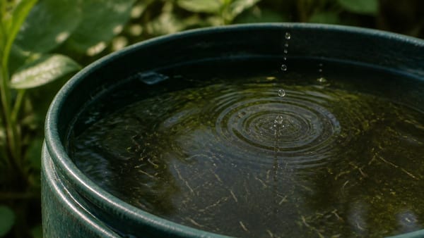 Votre récupérateur d'eau grouille de larves ? Une méthode simple et écologique stoppe leur développement avant l'inva…