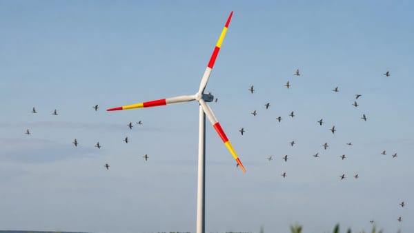 Des chercheurs explorent l'efficacité des couleurs d'avertissement sur les pales d'éoliennes pour réduire la mortalit…