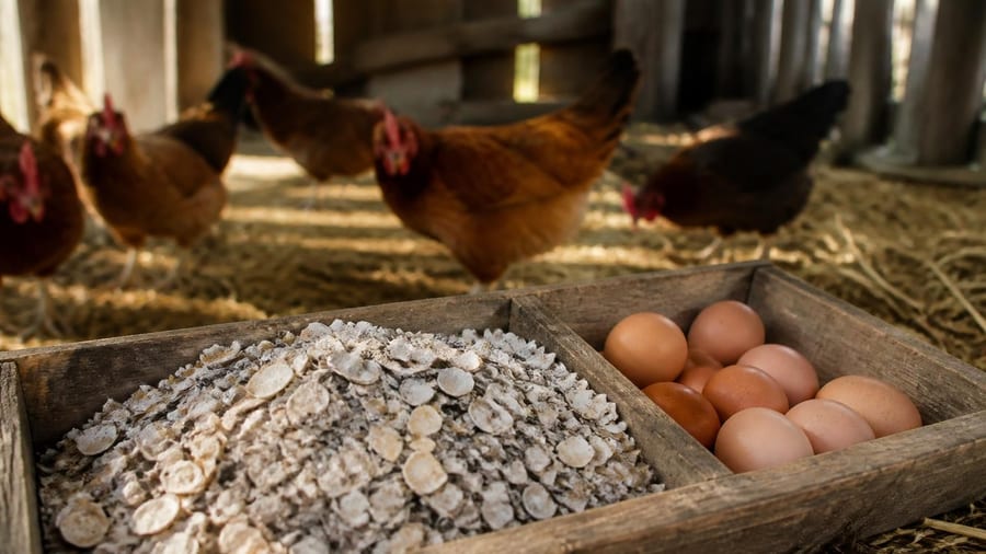 Pourquoi donner des coquilles d'huîtres pilées à ses poules ? Quels bienfaits ?