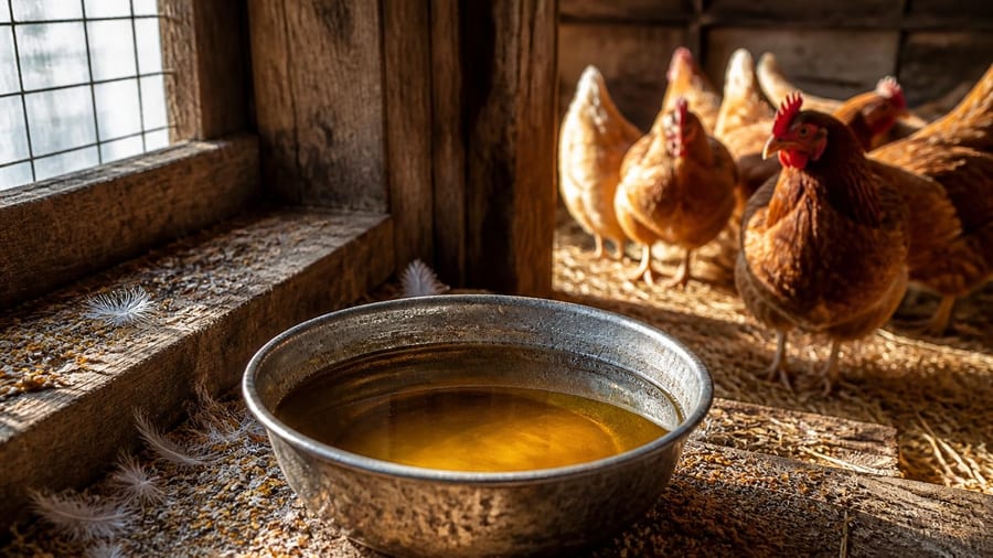 Pourquoi donner de l’huile de foie de morue à ses poules ?