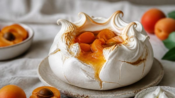 Maîtrisez l'art de la meringue australienne garnie de fruits d'été et découvrez comment sublimer ce dessert aérien av…
