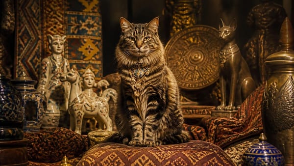 Du Japon à l'Égypte, découvrez comment certaines cultures élèvent le chat au rang de symbole sacré, mascotte ou emplo…